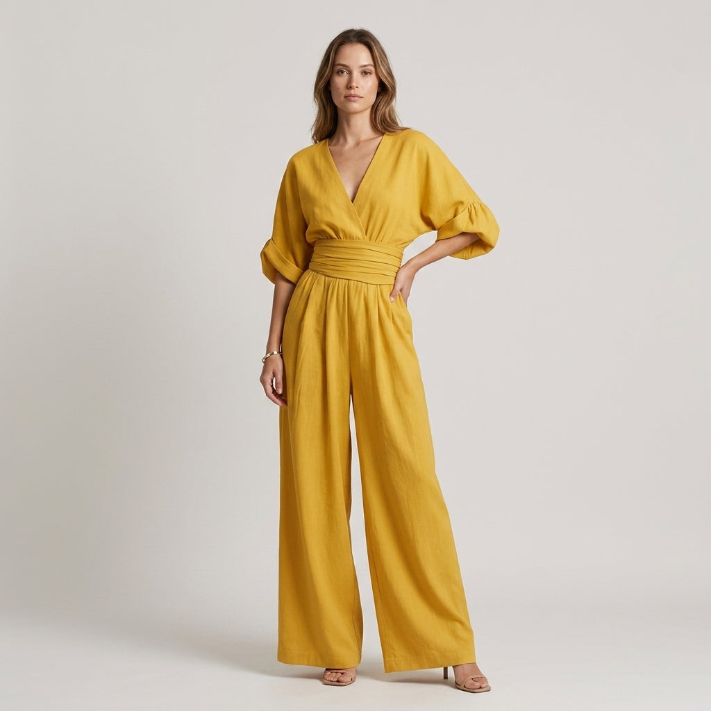 Maya Wide Leg Jumpsuit
