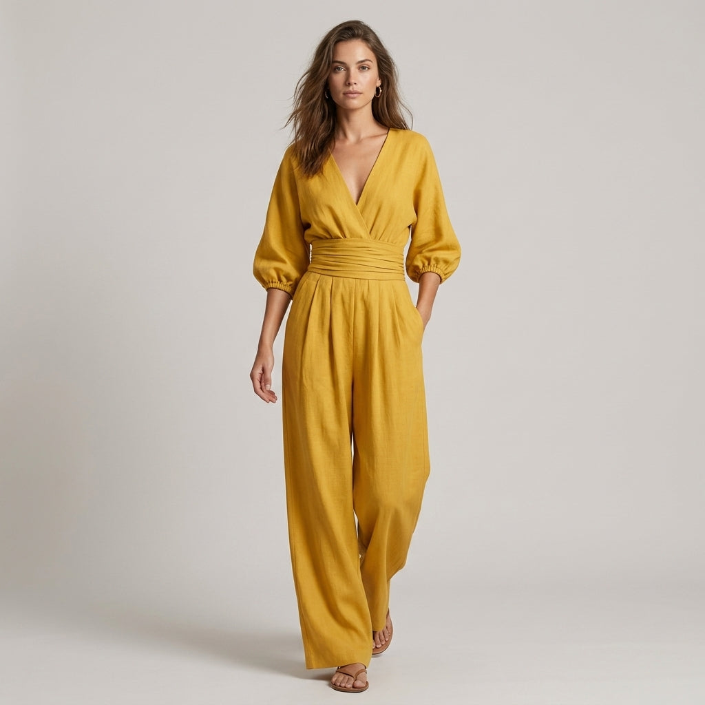 Maya Wide Leg Jumpsuit
