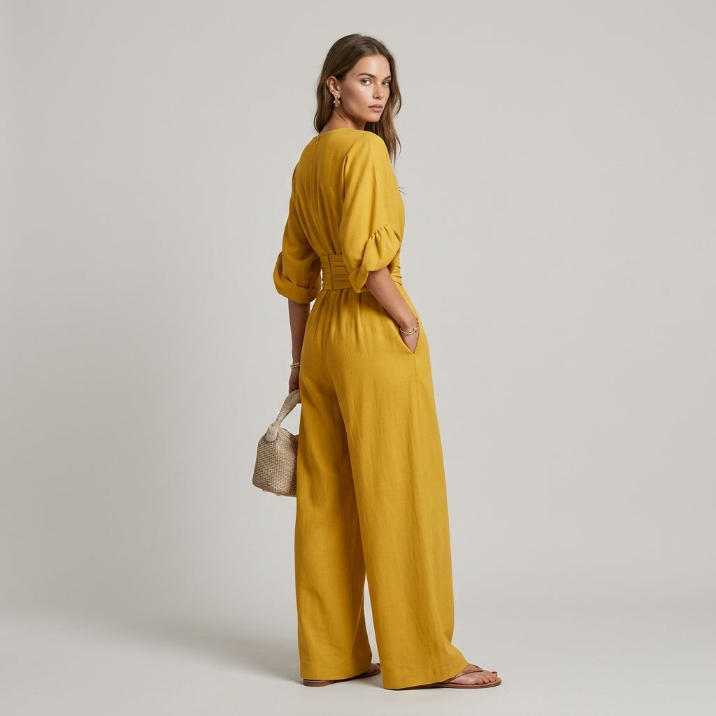 Maya Wide Leg Jumpsuit