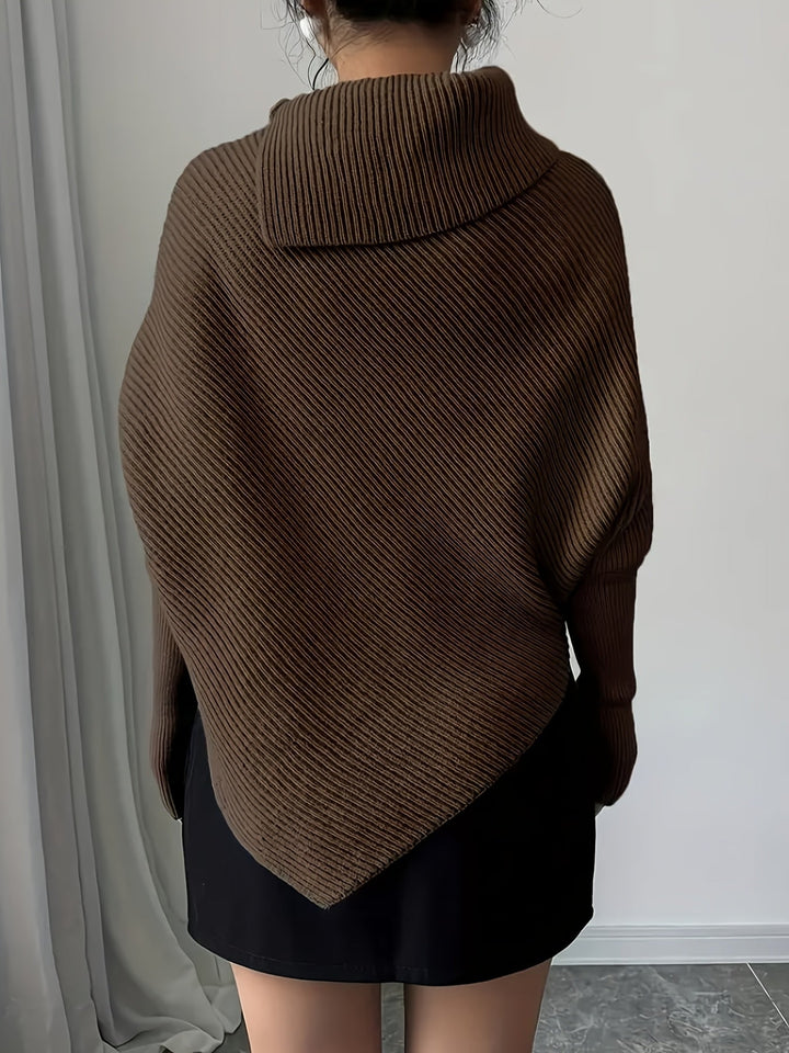 Olivia | Soft Asymmetric Knit