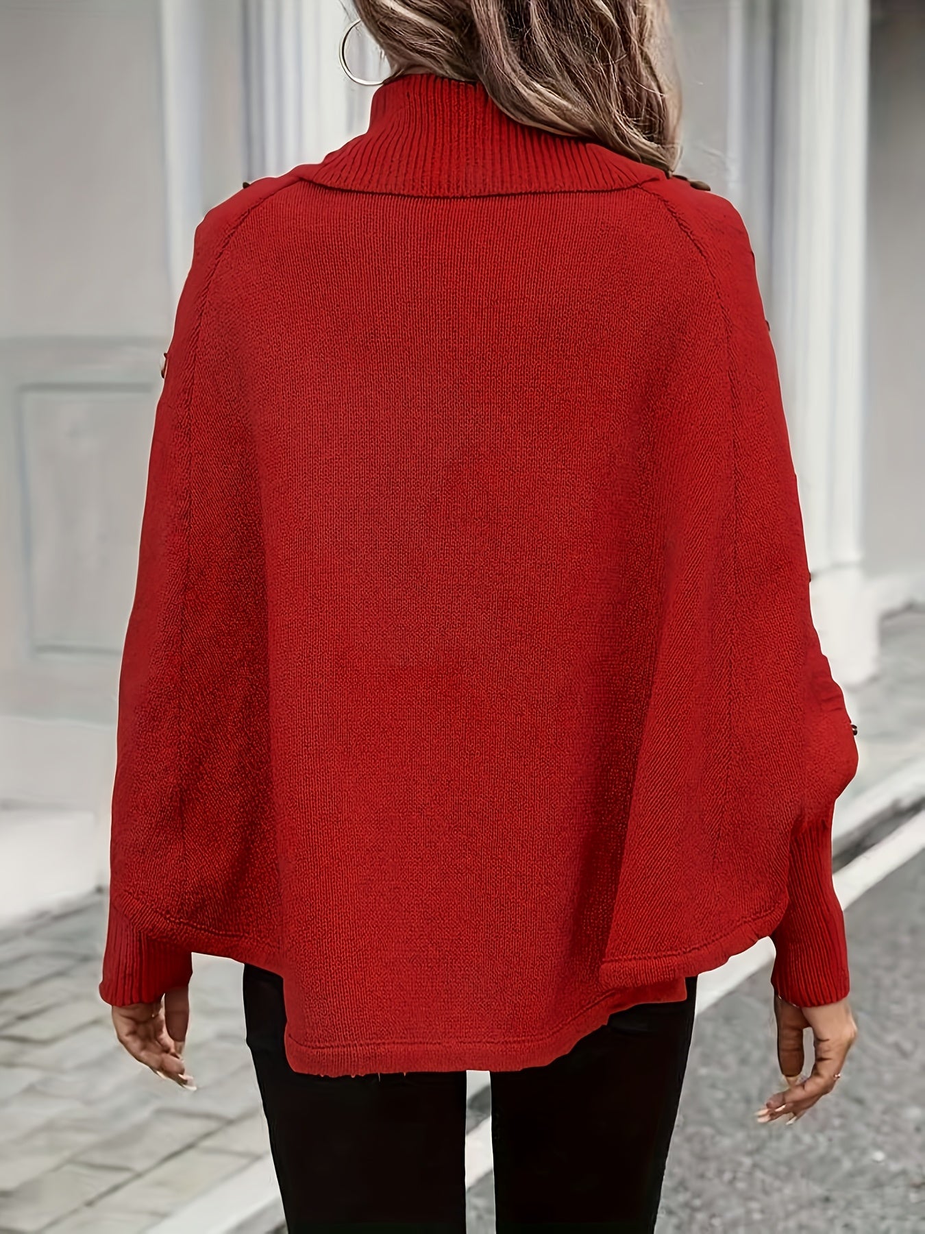 Margaux | Cable-Knit Cape