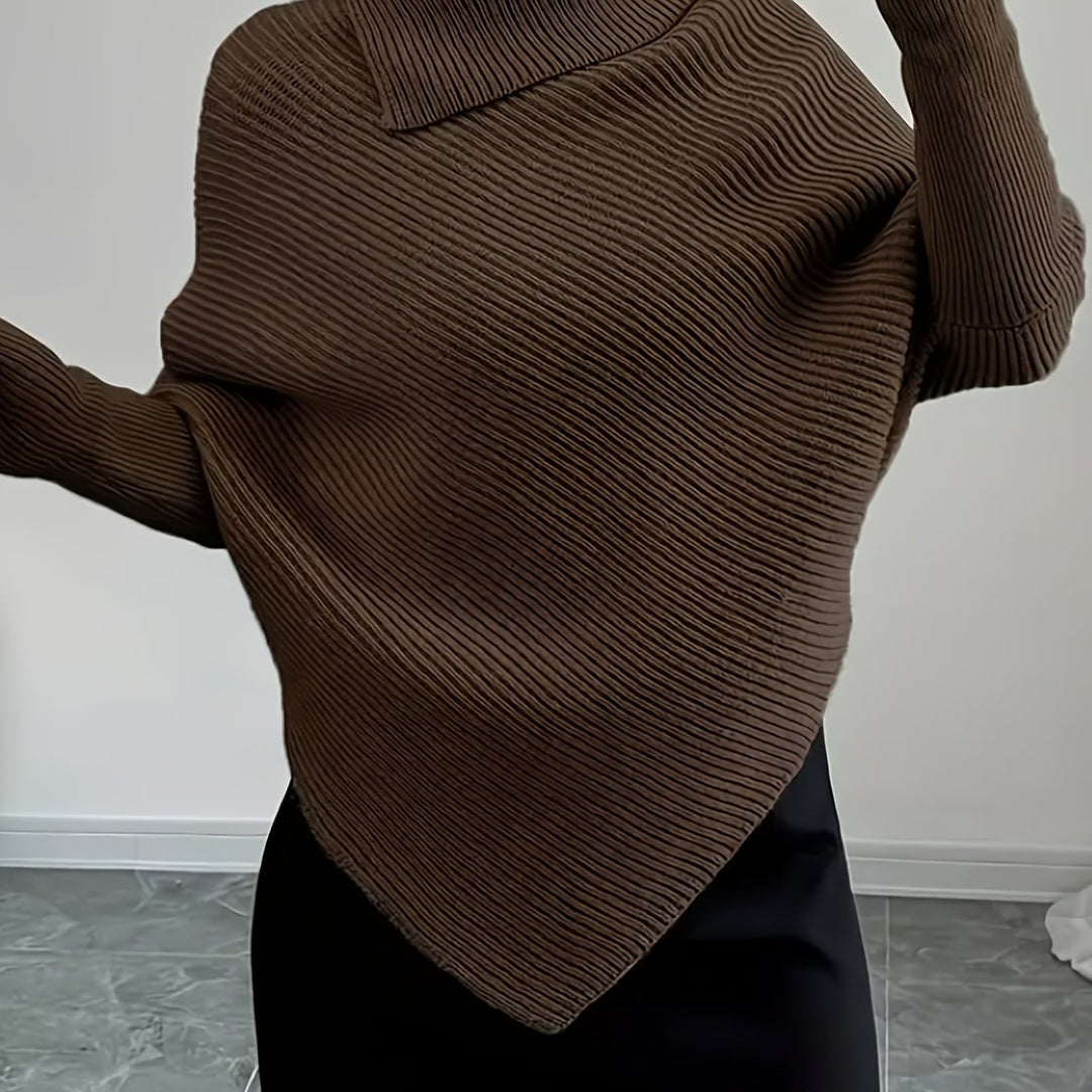 Olivia | Soft Asymmetric Knit