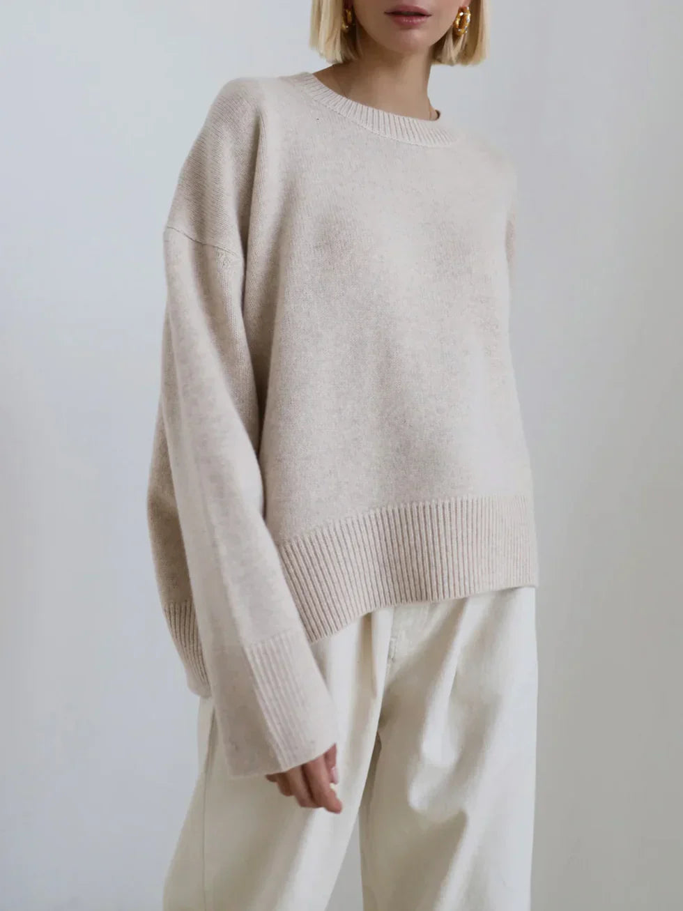 Mila | Classic Crew-Neck Sweater