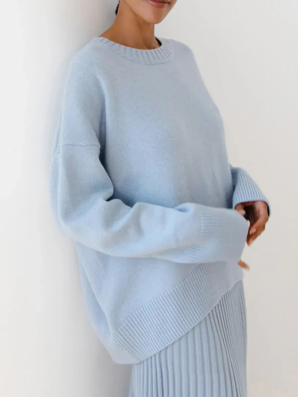 Mila | Classic Crew-Neck Sweater