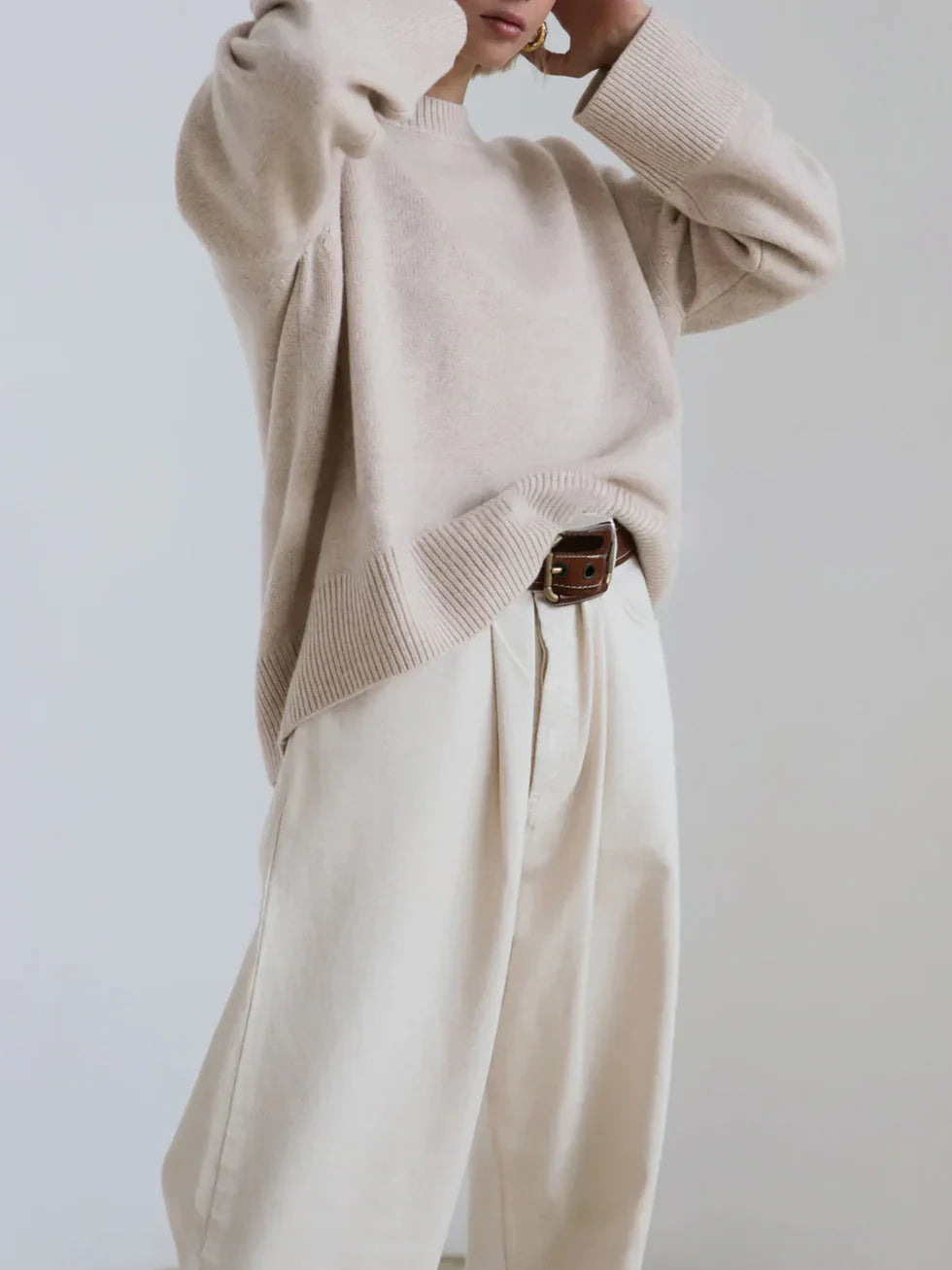 Mila | Classic Crew-Neck Sweater