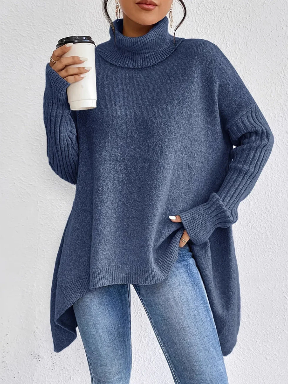 Sienna | Oversized Turtleneck Sweater