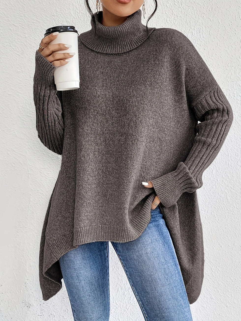 Sienna | Oversized Turtleneck Sweater