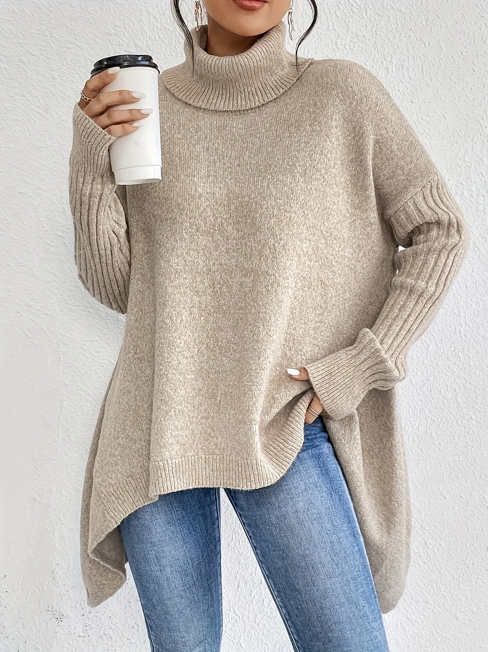 Sienna | Oversized Turtleneck Sweater