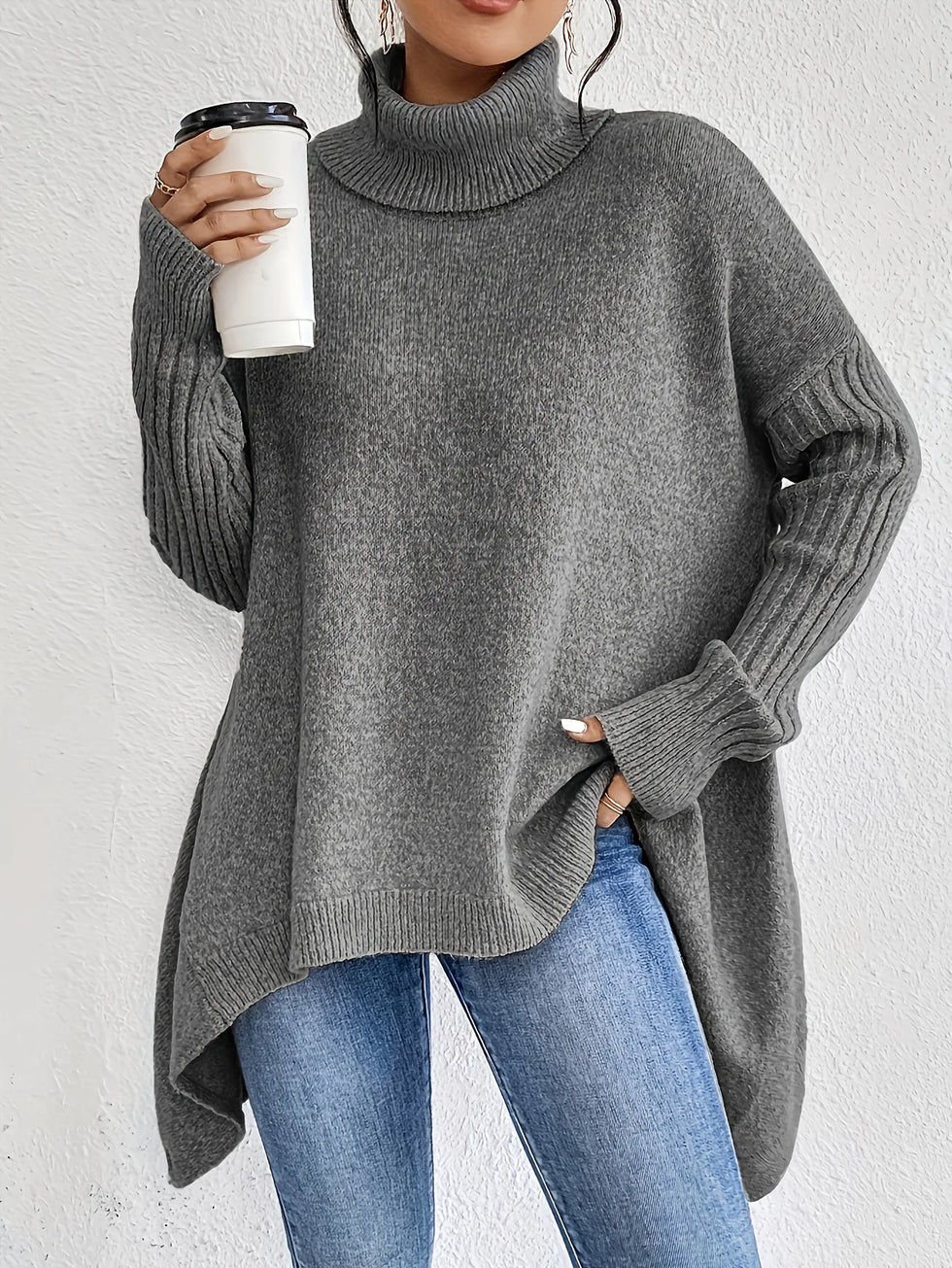Sienna | Oversized Turtleneck Sweater