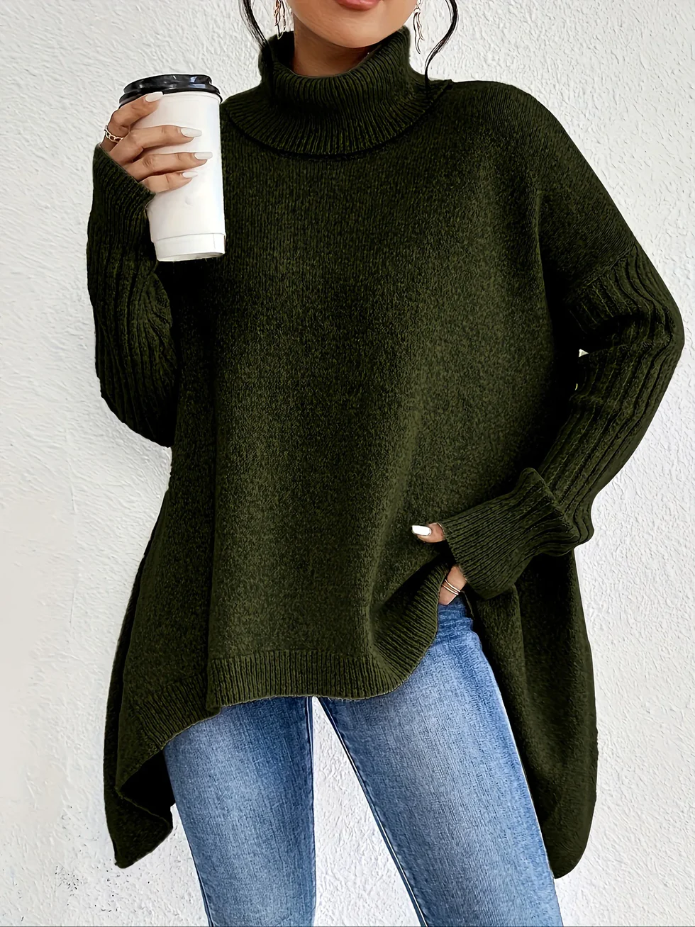 Sienna | Oversized Turtleneck Sweater