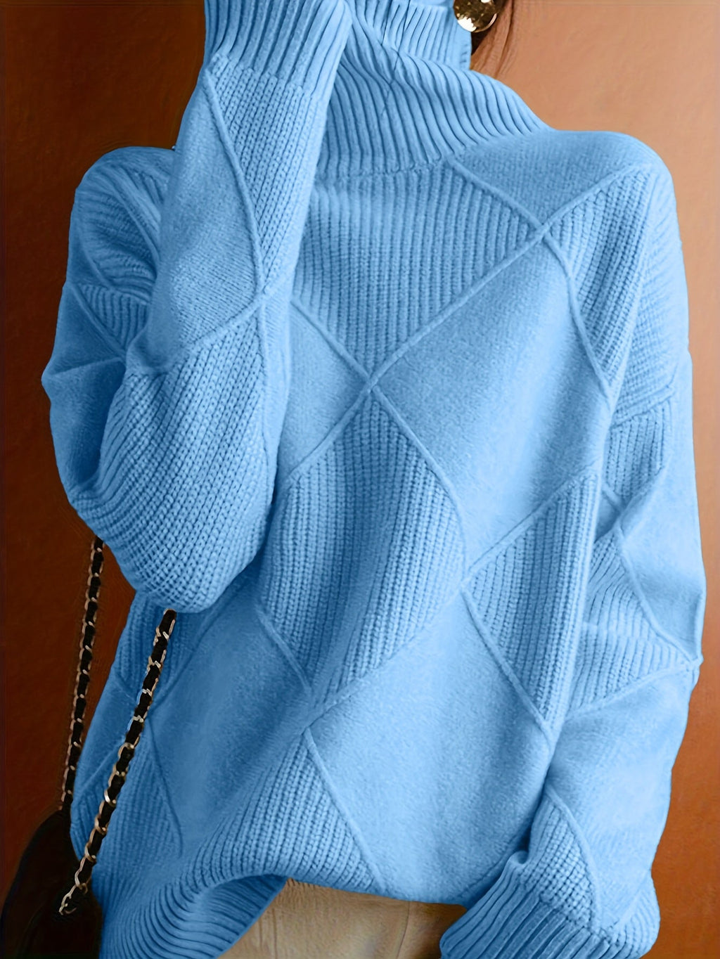 Nora | Geometric Pattern Pullover