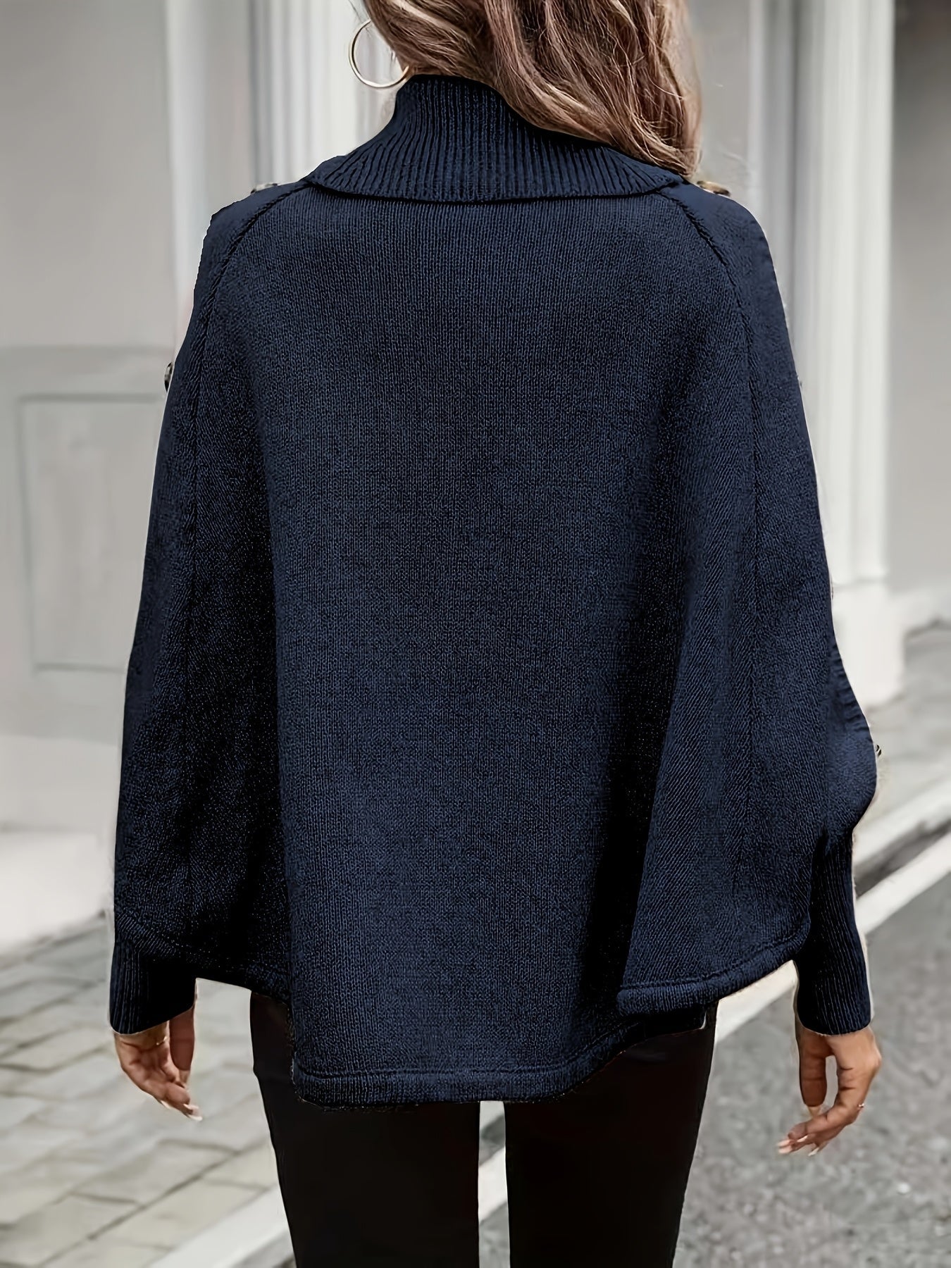 Margaux | Cable-Knit Cape