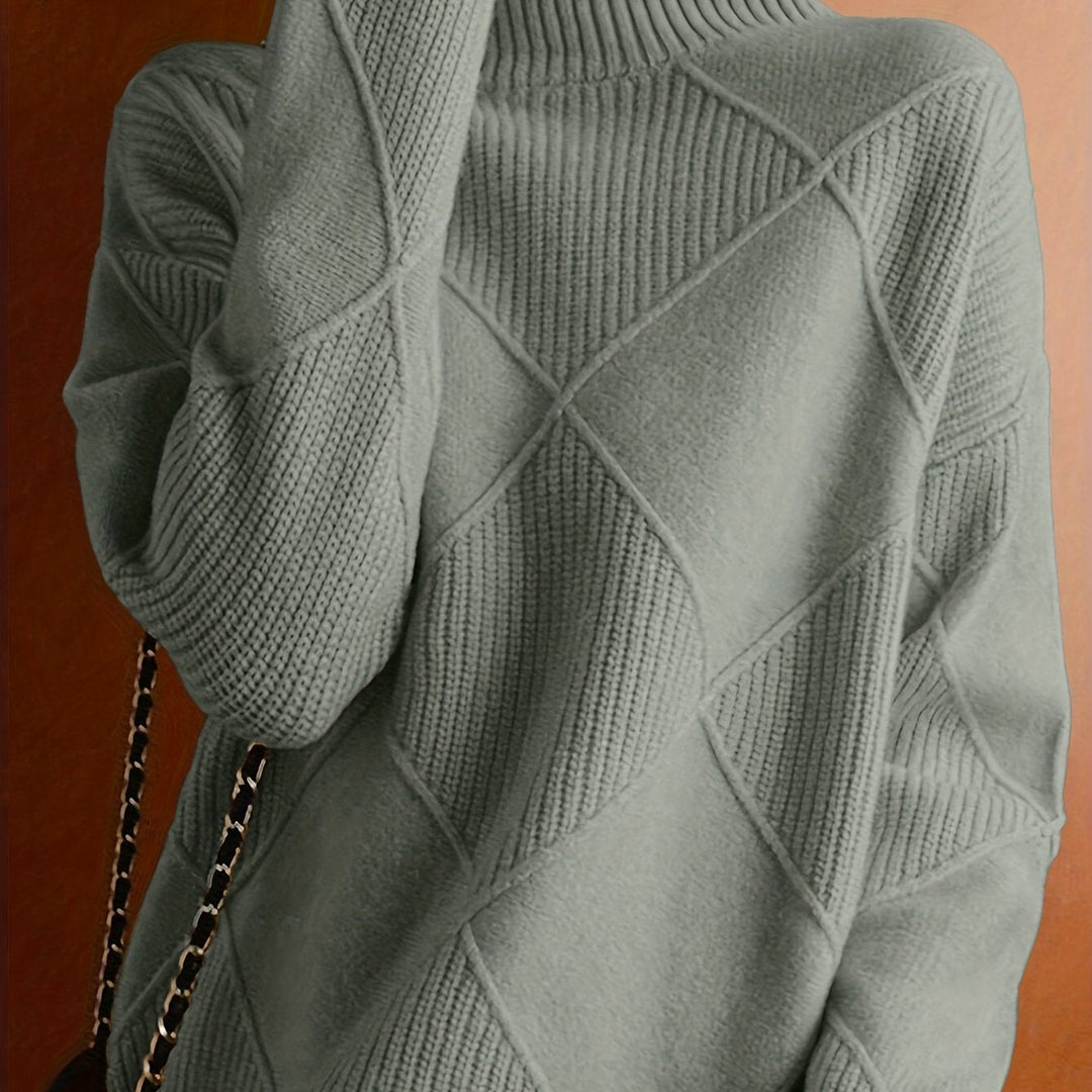 Nora | Soft Geometric Knit