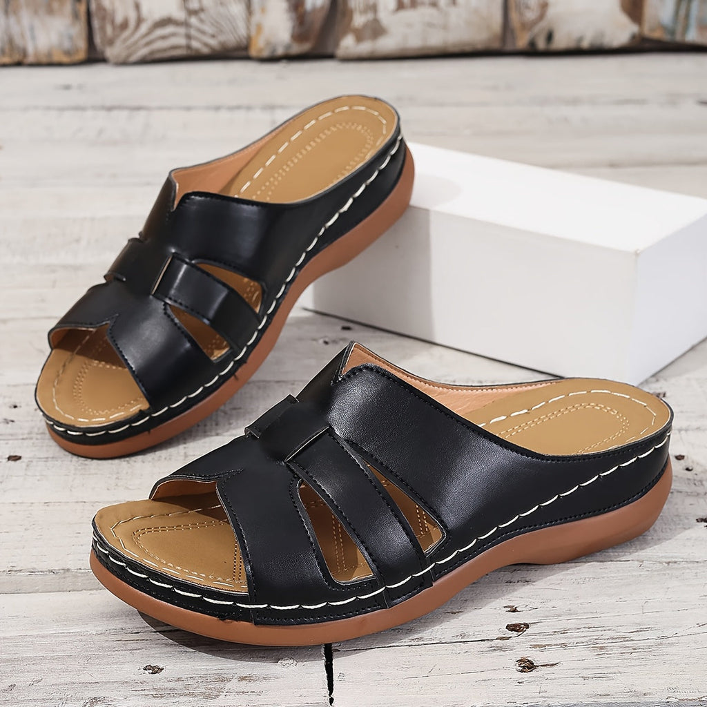 Clarissa | Minimal Slip-On Sandals