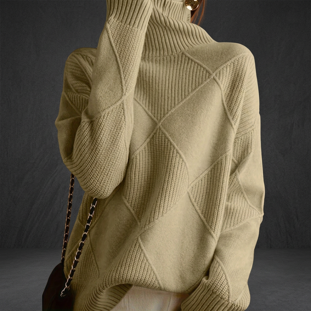 Nora | Geometric Pattern Pullover