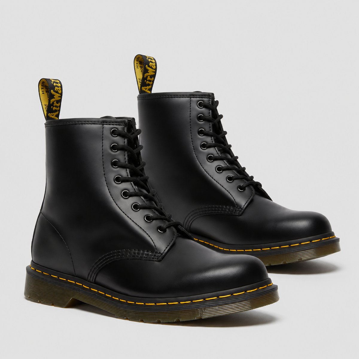 Women's Classic Lace-Up Leather-Look Combat Boots