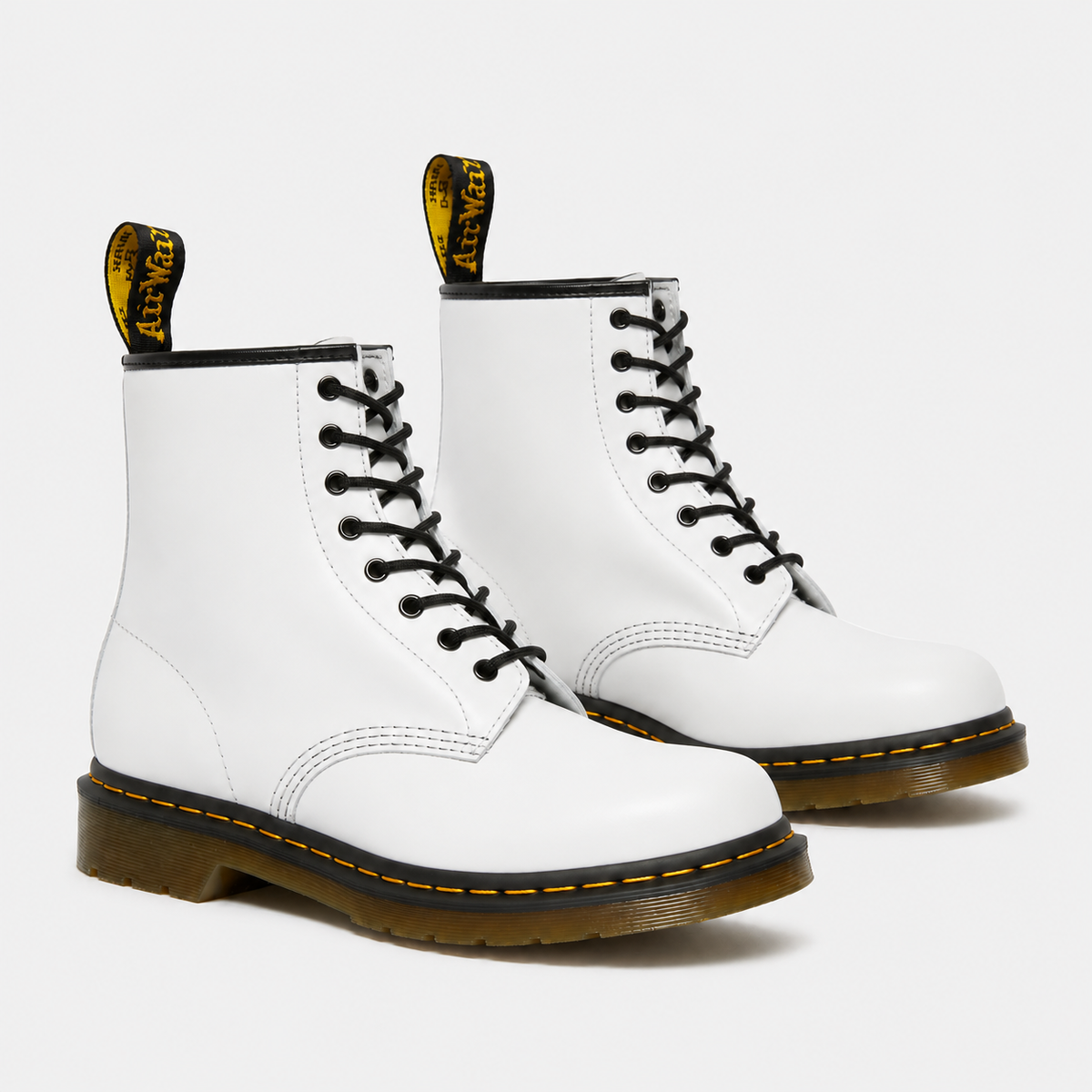 Women's Classic Lace-Up Leather-Look Combat Boots