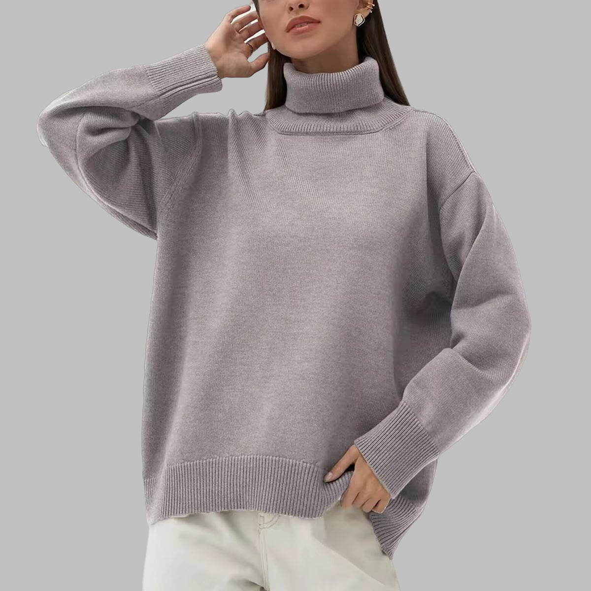 Margot | Sculptural Cape Knit