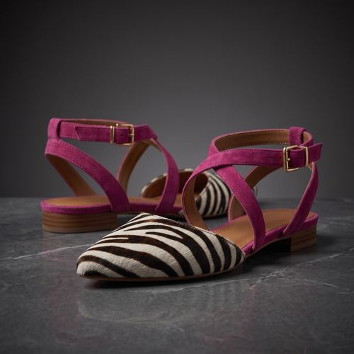 Fern | Strapped Ballerina Flat