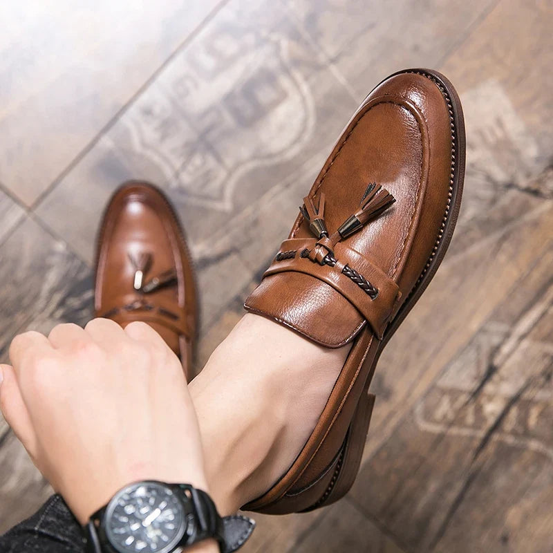 Anthony Veltucci Genuine Leather Loafer
