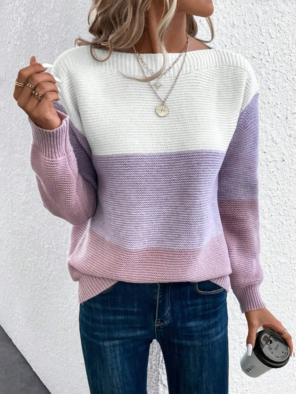 Fenella | Ombré Knit Sweater