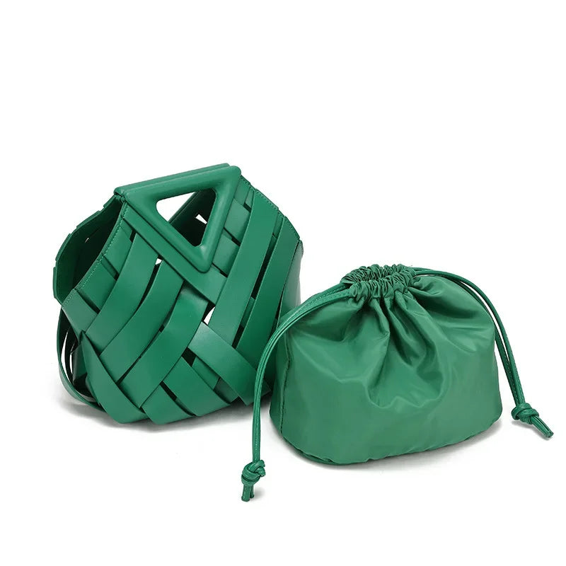 Victoria | Hand-Woven Mini Bucket