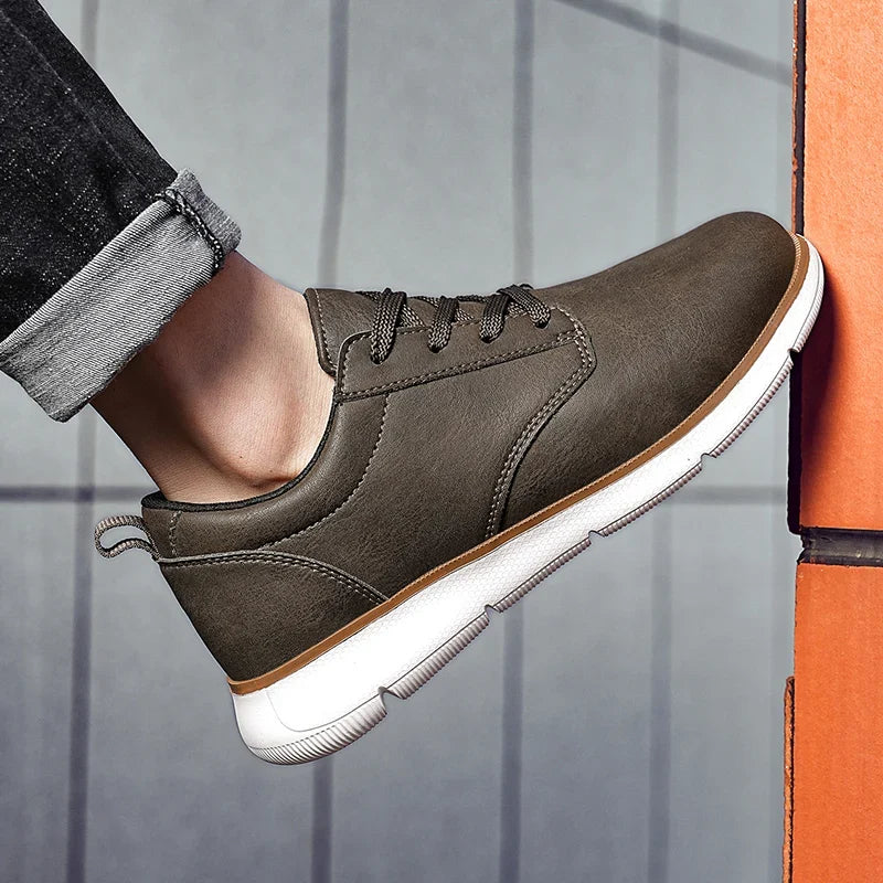Jensen Leather Low Top Sneaker