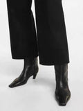 Bolted Boots & Black Cowgirl Boots – Kitten Heel Western Boots