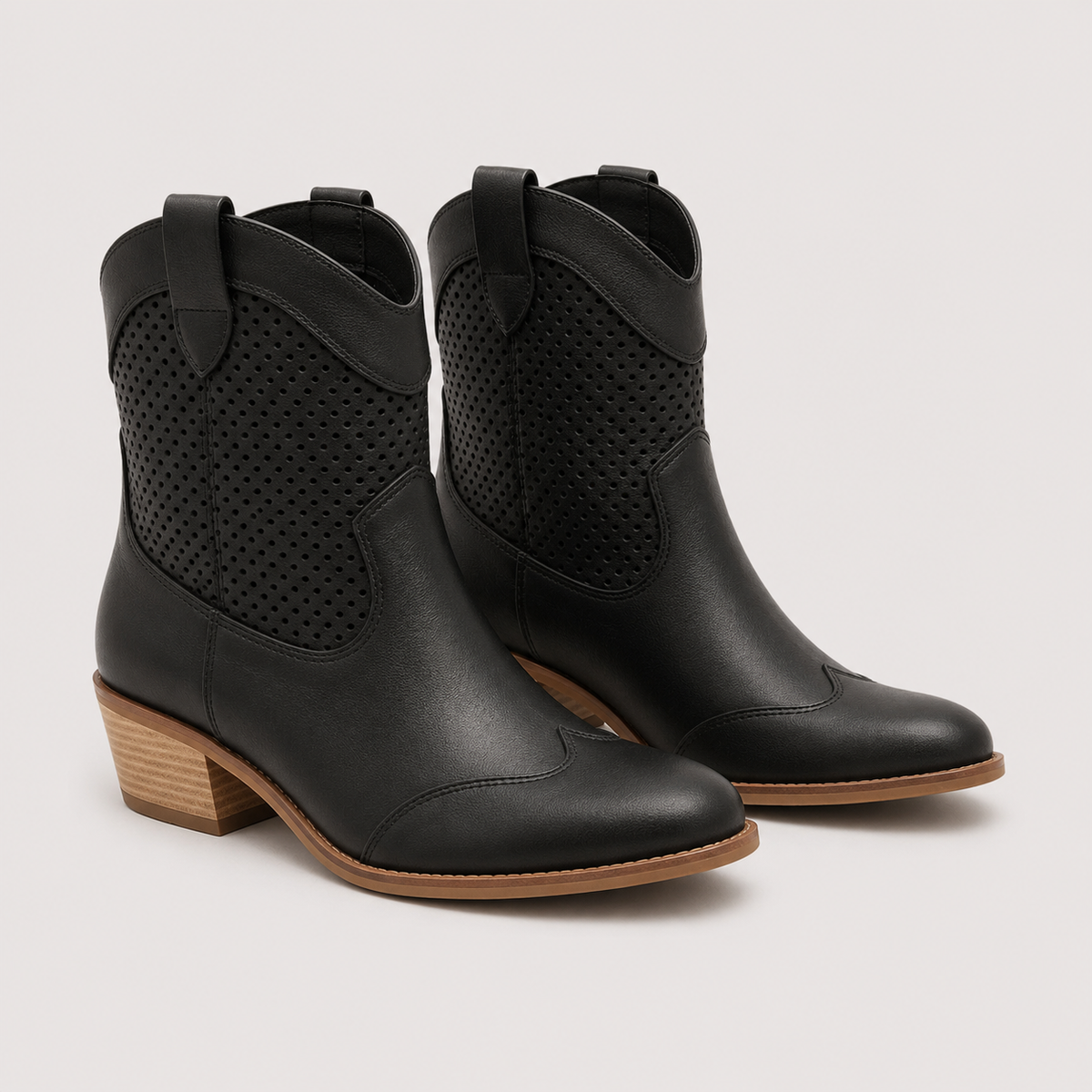 Women's Comfortable Western Cowboy Boots – Casual Everyday Footwear