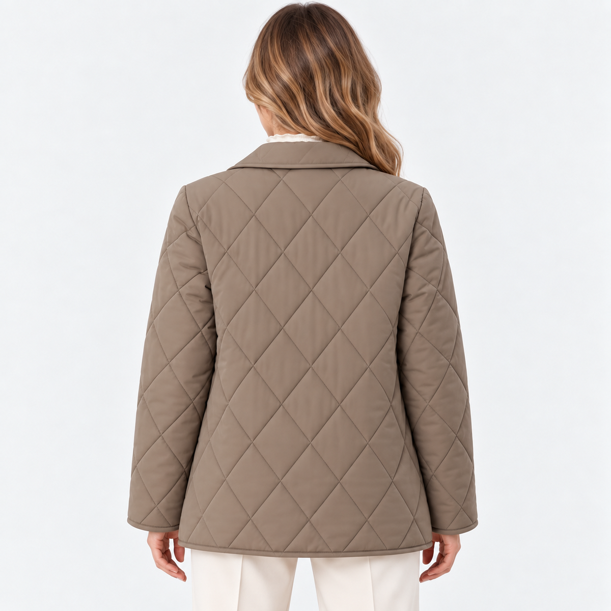 Women's Lightweight Quilted Button-Front Slim-Fit Vest