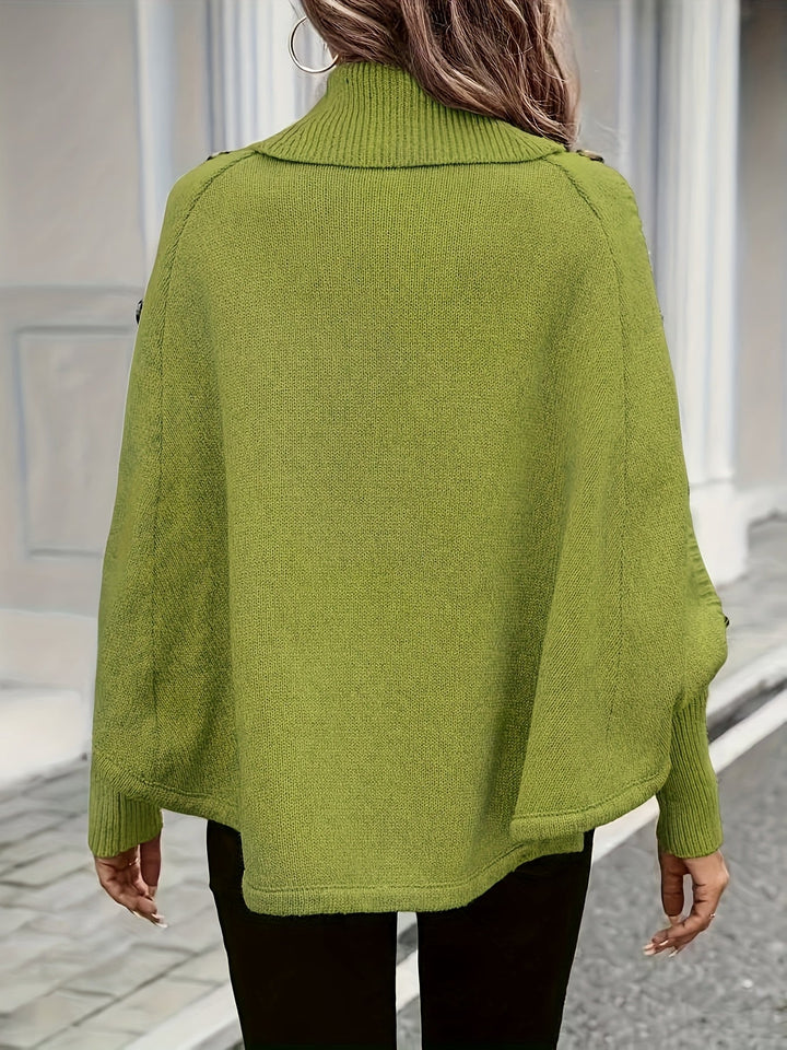 Margaux | Soft Cable Cape Knit