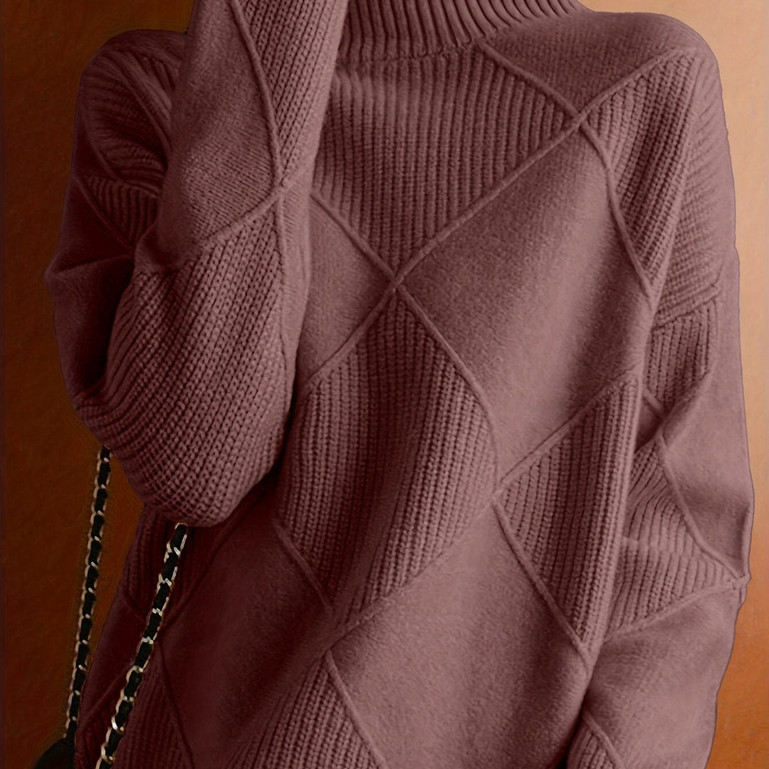 Nora | Soft Geometric Knit