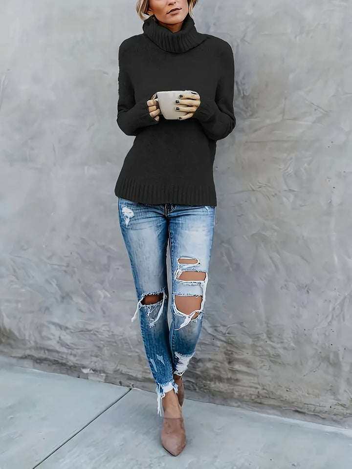 Camille | Soft Turtleneck Knit