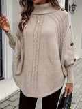 Margaux | Cable-Knit Cape