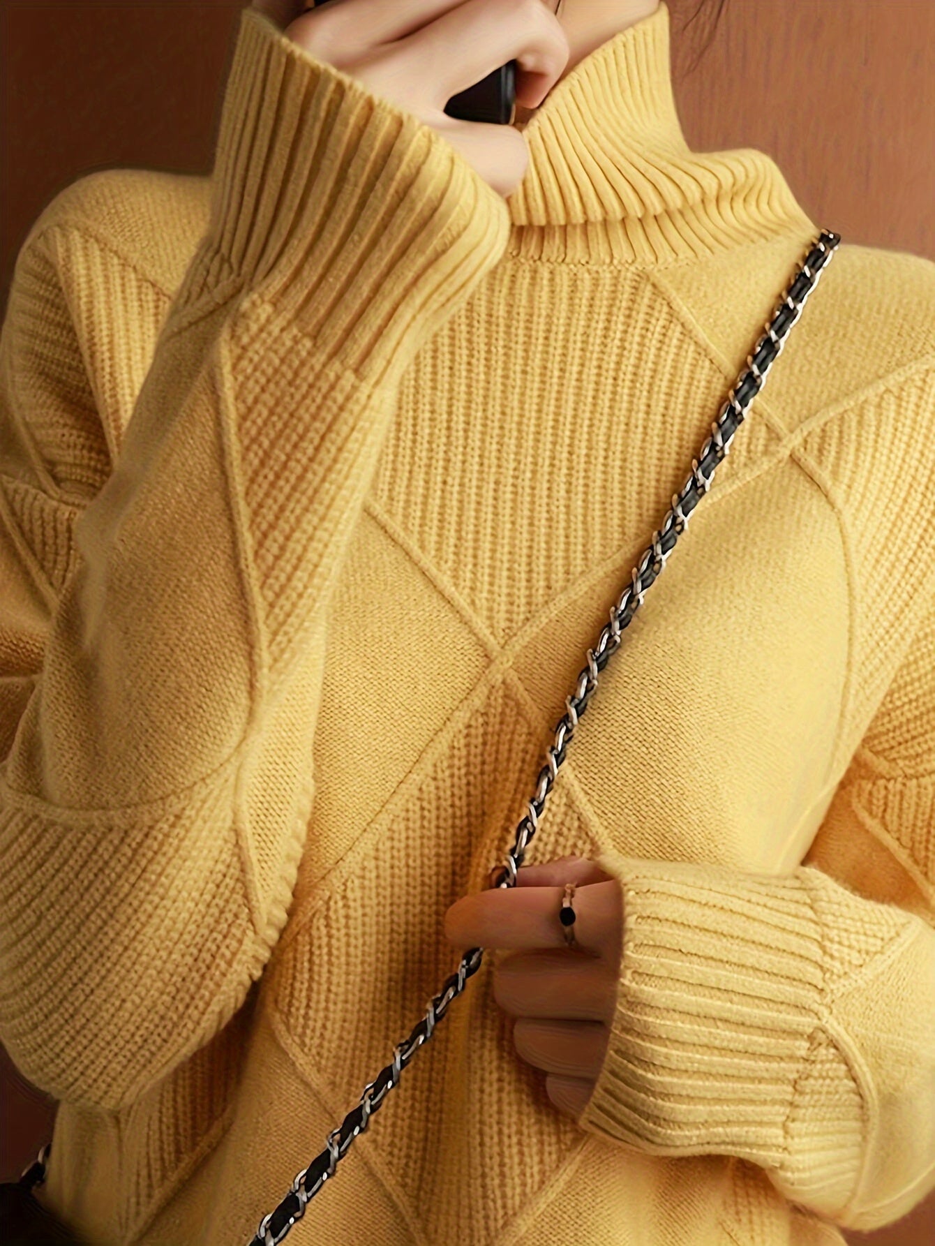 Nora | Geometric Pattern Pullover