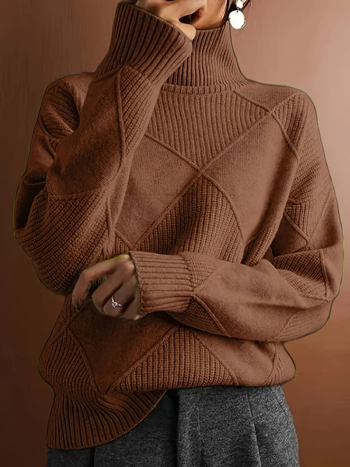 Nora | Soft Geometric Knit