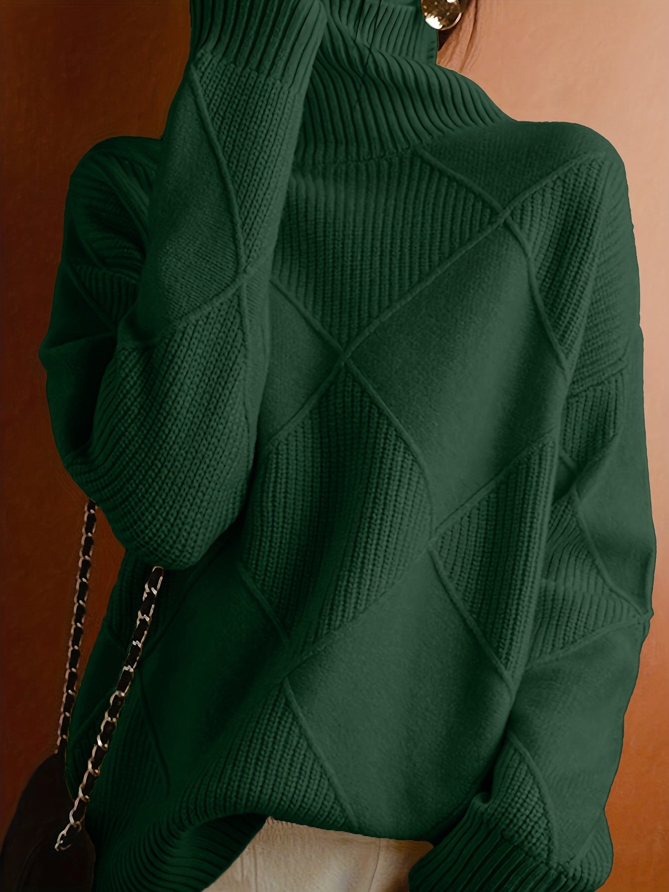 Nora | Geometric Pattern Pullover