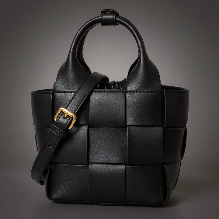 Wynn Woven Mini Basket Bag