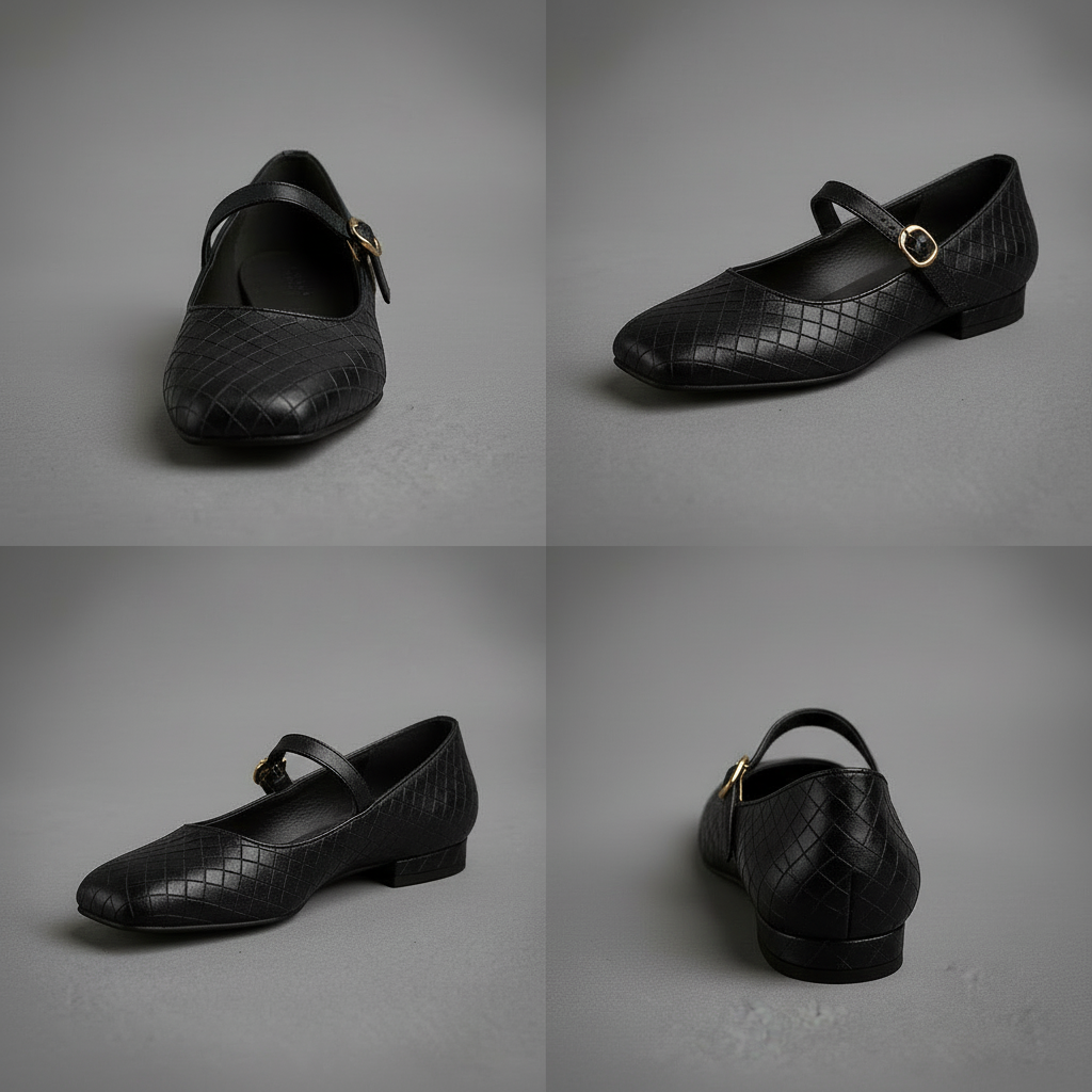 Winona Woven Mary Jane Flat