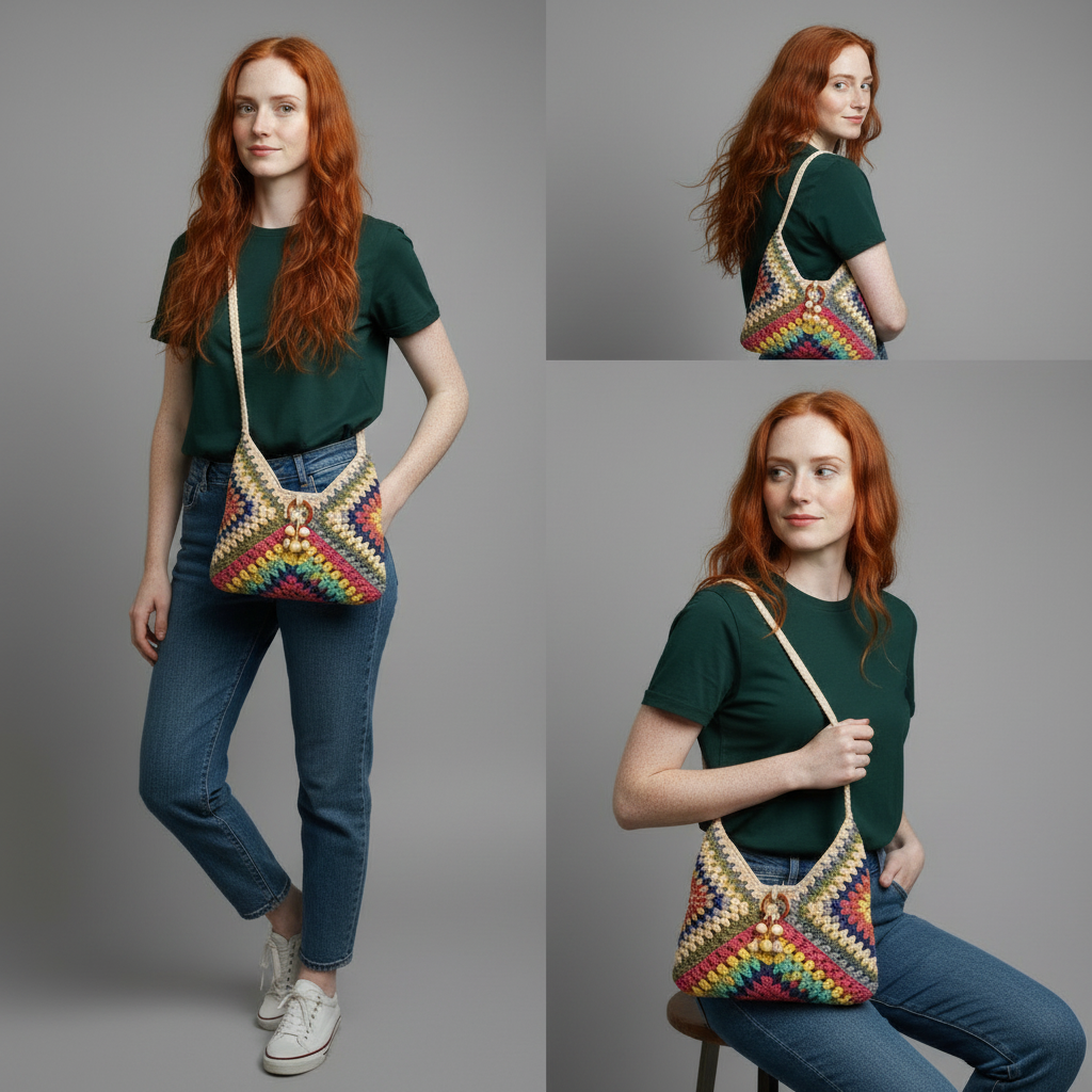 Noelle | Structured Crochet Carryall