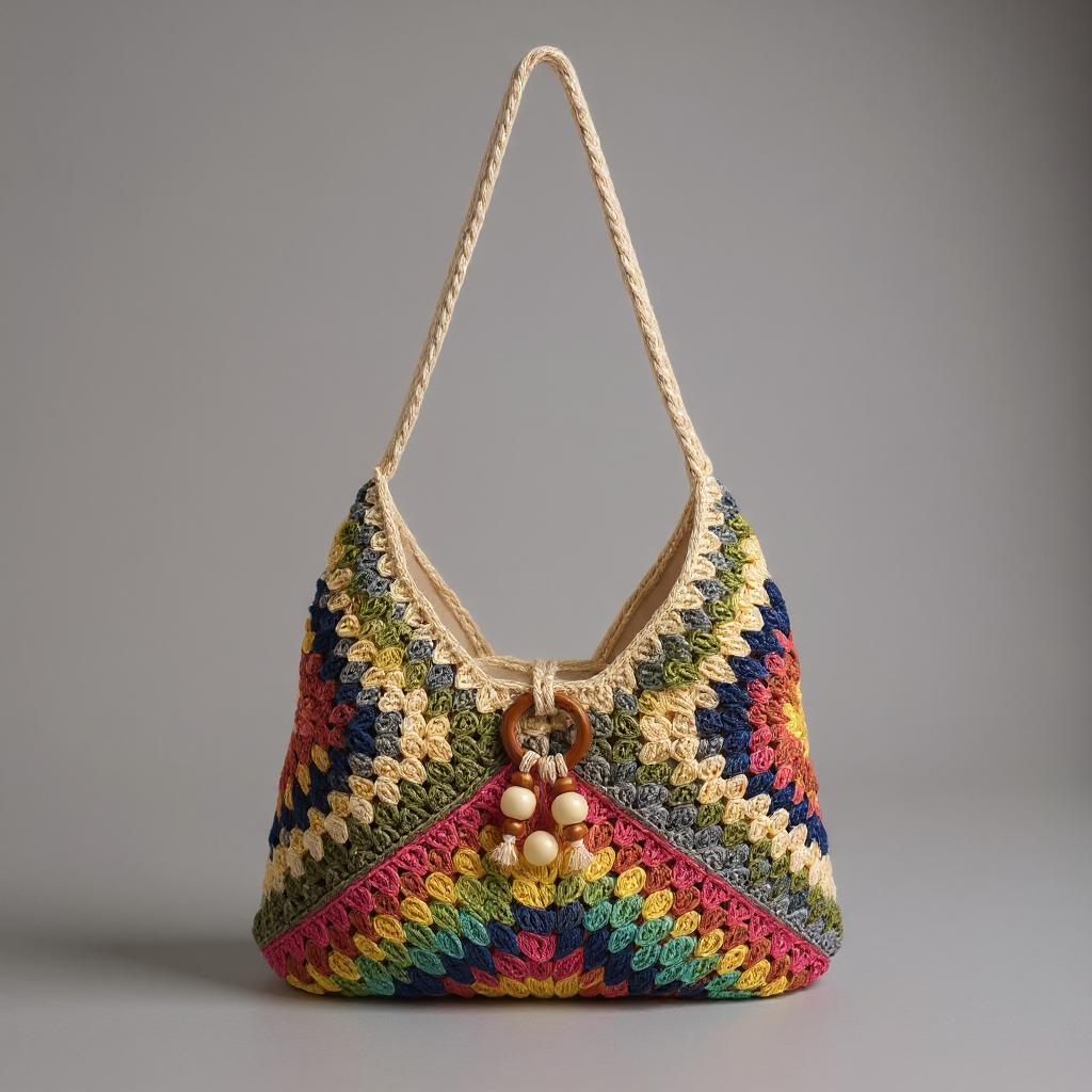 Noelle | Structured Crochet Carryall