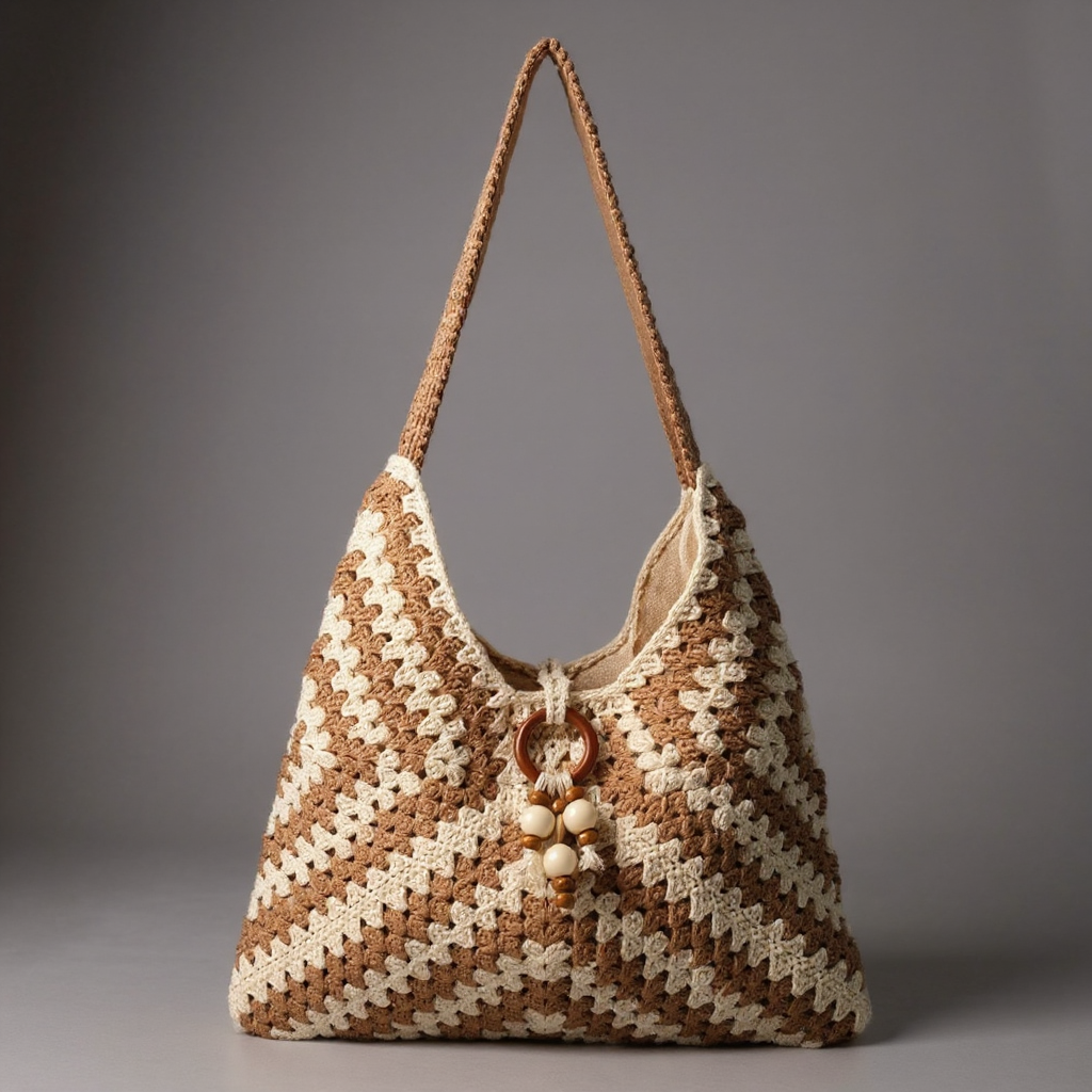Noelle | Structured Crochet Carryall