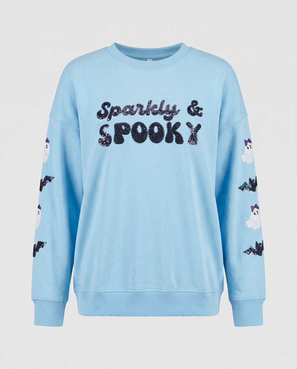 Women's Halloween Sweatshirt Printed Graphic Crew Neck