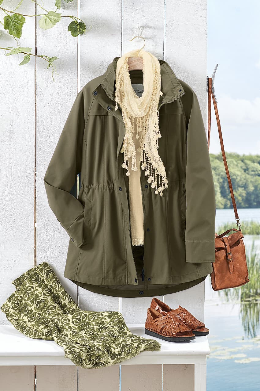 Women's Pack-It Rain-Resistant Windbreaker Jacket