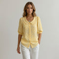 Elena Floral Embroidered Blouse