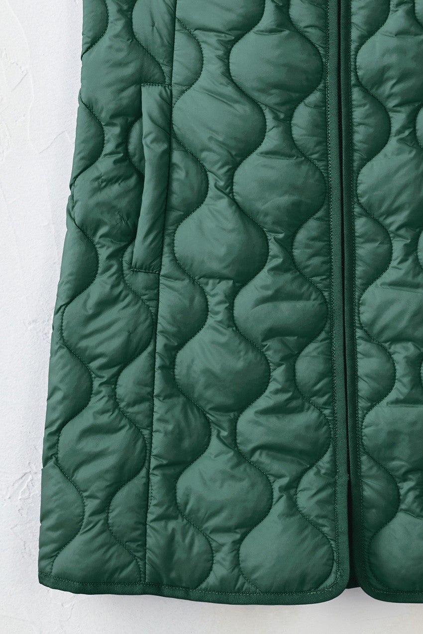 Women's Ultra-Lightweight Long Quilted Vest